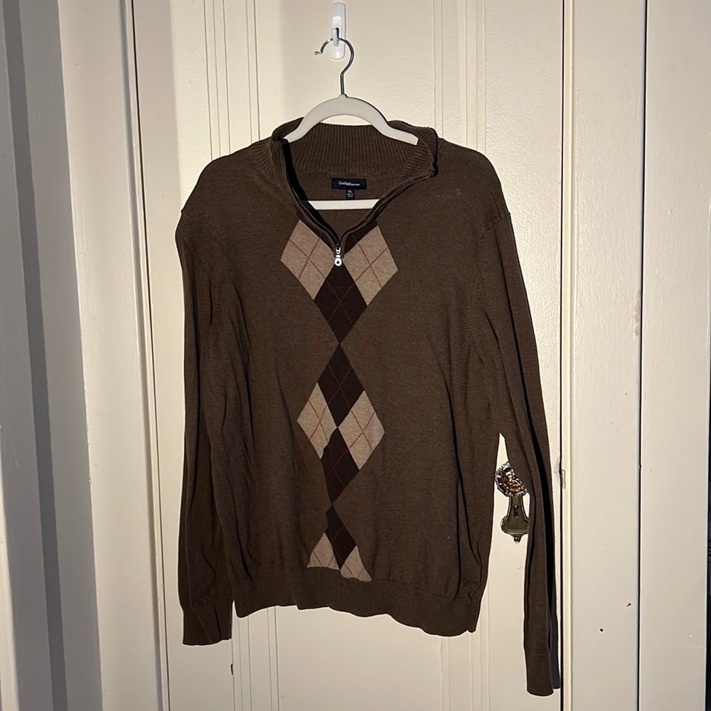 Croft&Barrow Half Zip Fleece Sweater